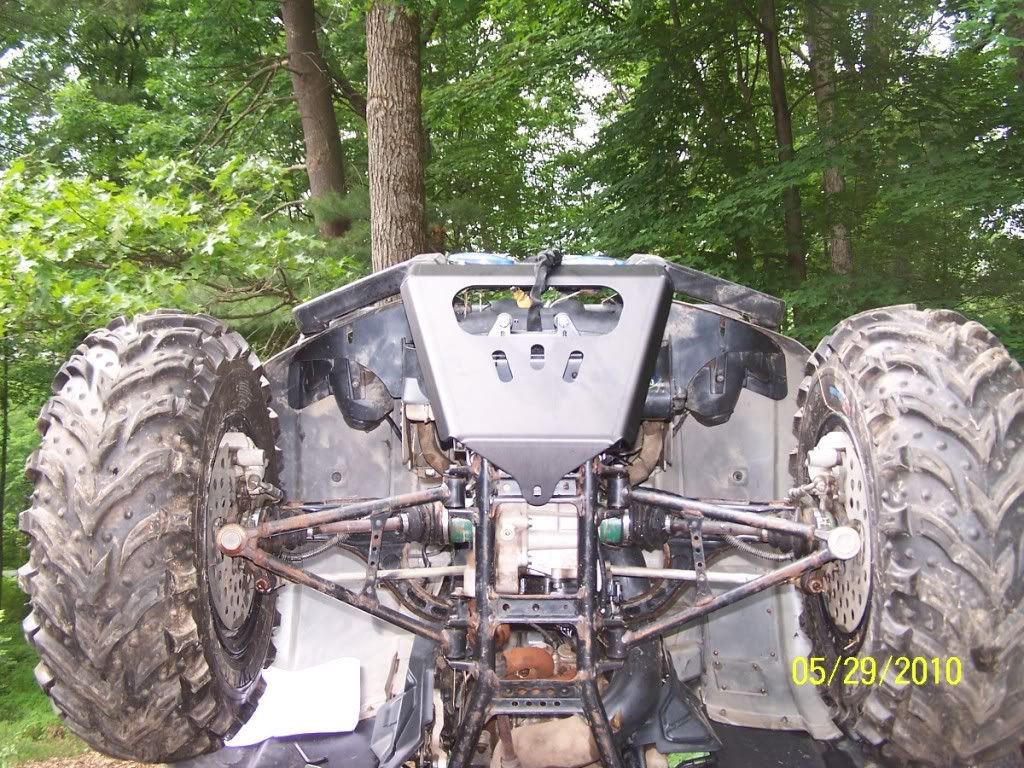 Ricochet Skid Plate Install for the Grizzly 660 Yamaha Grizzly ATV Forum